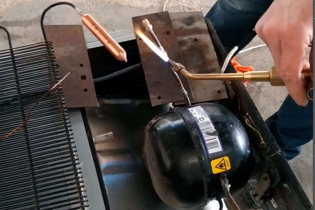 Устранение утечки фреона